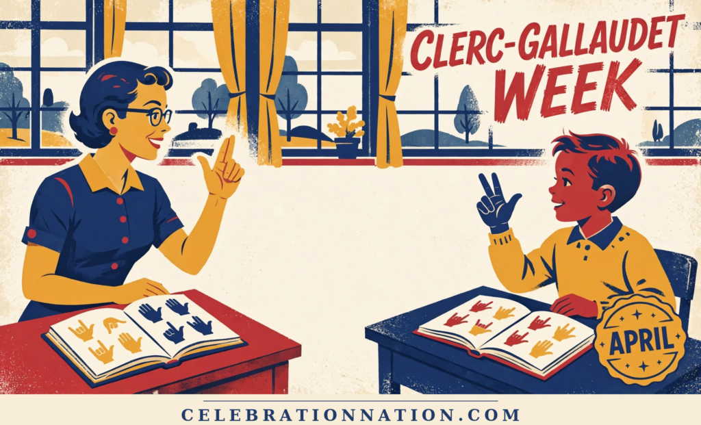 Clerc-Gallaudet Week poster