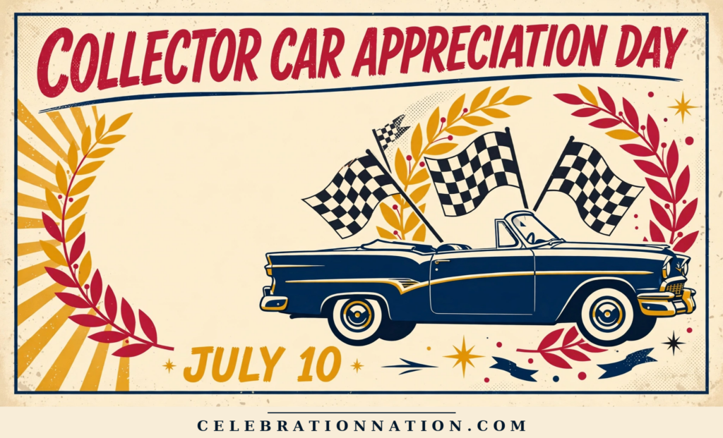 Collector Car Appreciation Day poster