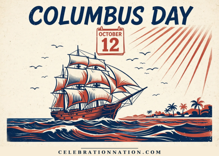 Columbus Day poster