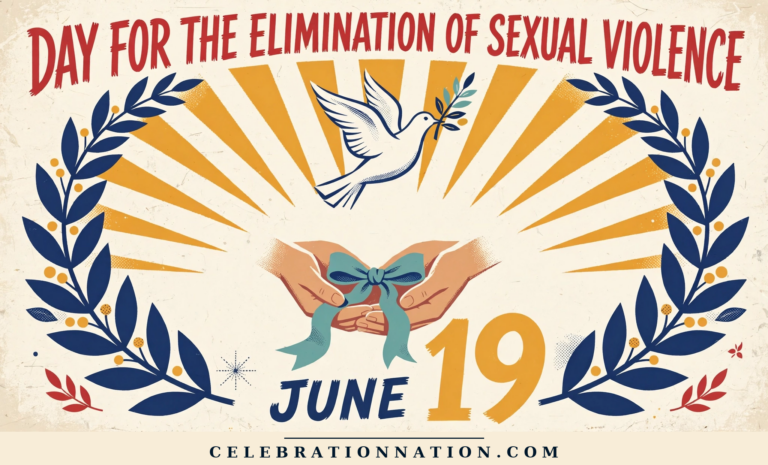 Day for the Elimination of Sexual Violence poster