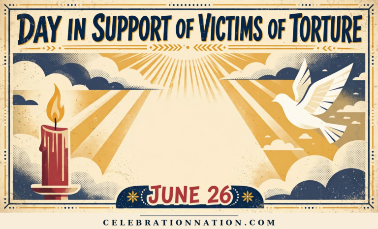 Day in Support of Victims of Torture poster