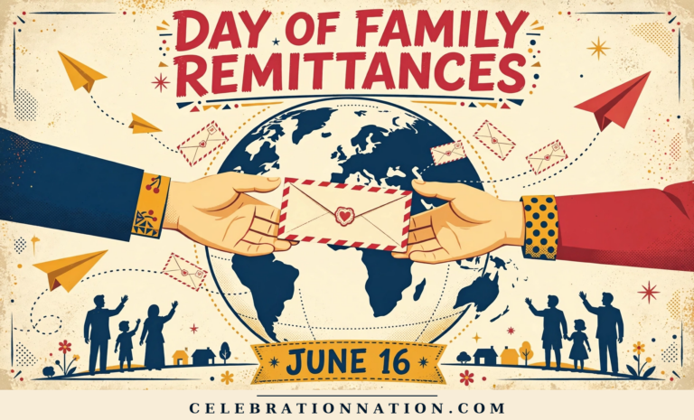 Day of Family Remittances poster