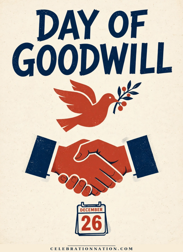 Day of Goodwill poster