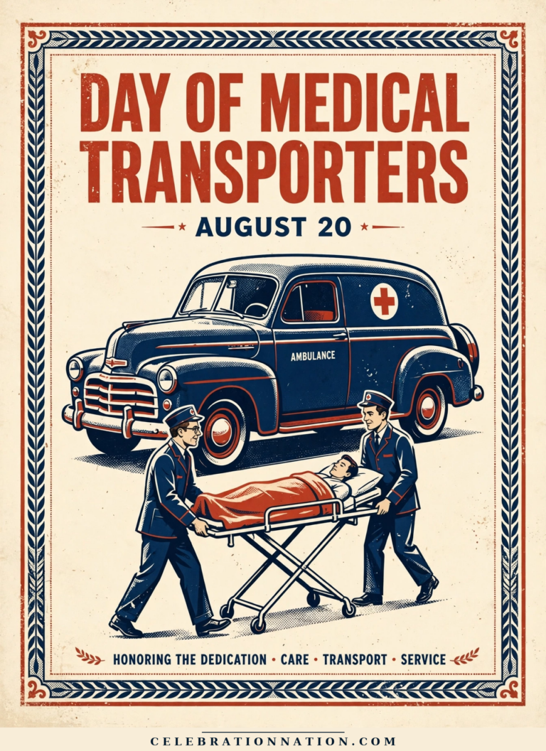 Day of Medical Transporters poster