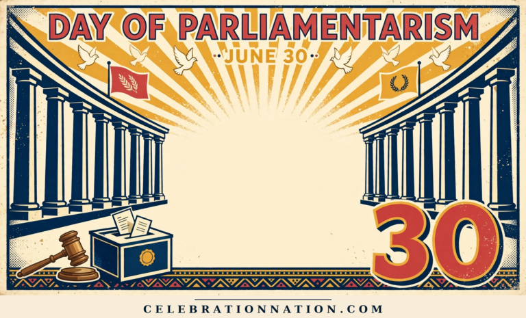 Day of Parliamentarism poster