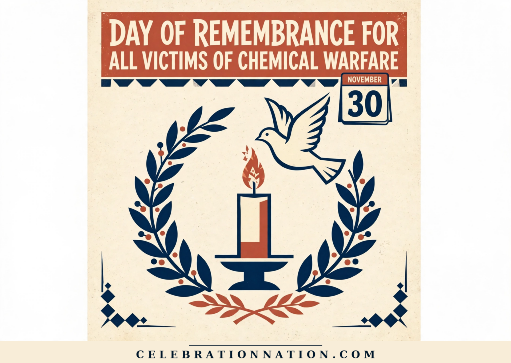 Day of Remembrance for All Victims of Chemical Warfare poster