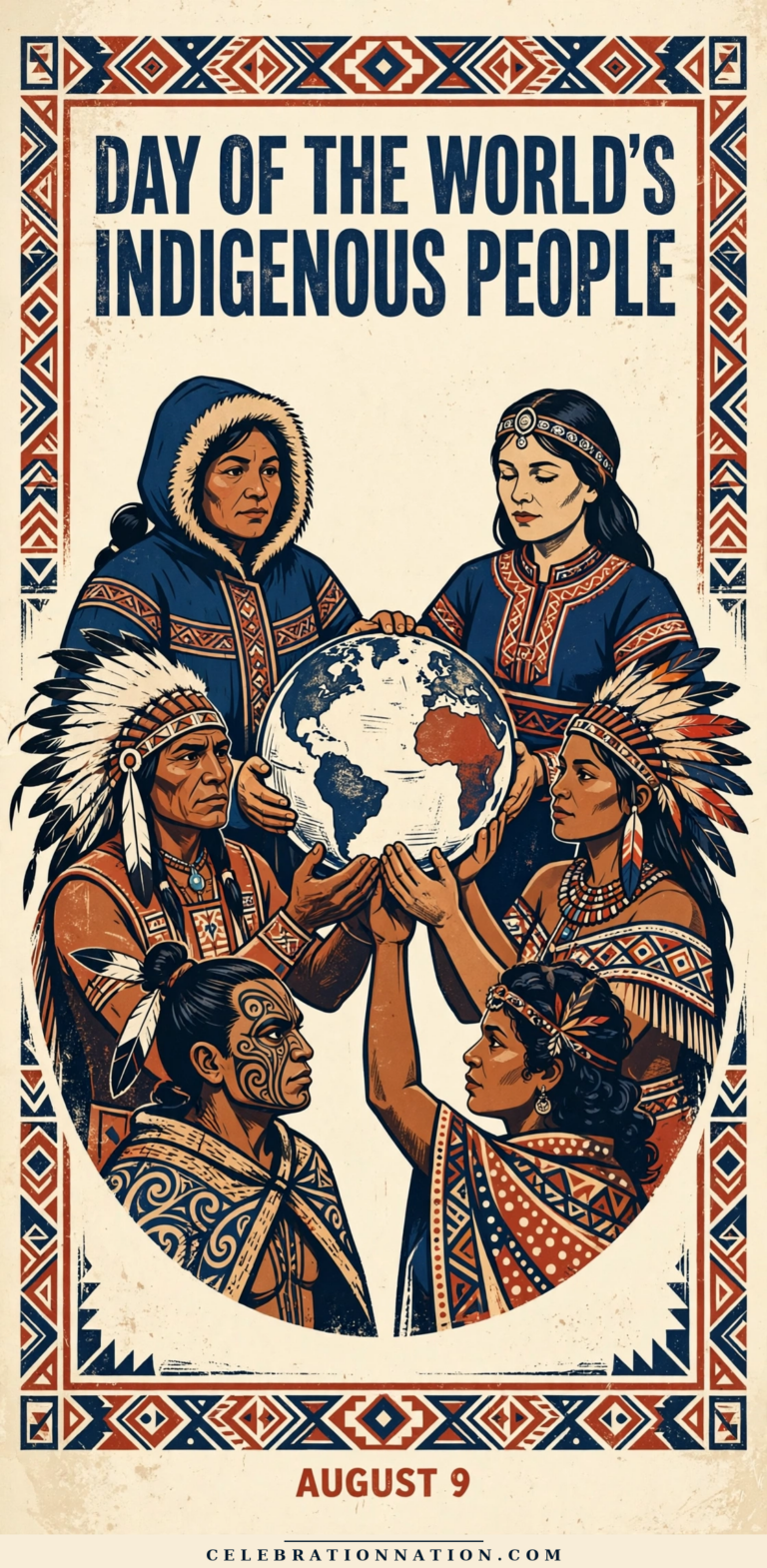 Day of the World’s Indigenous People poster