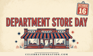 Department Store Day illustration, October 16