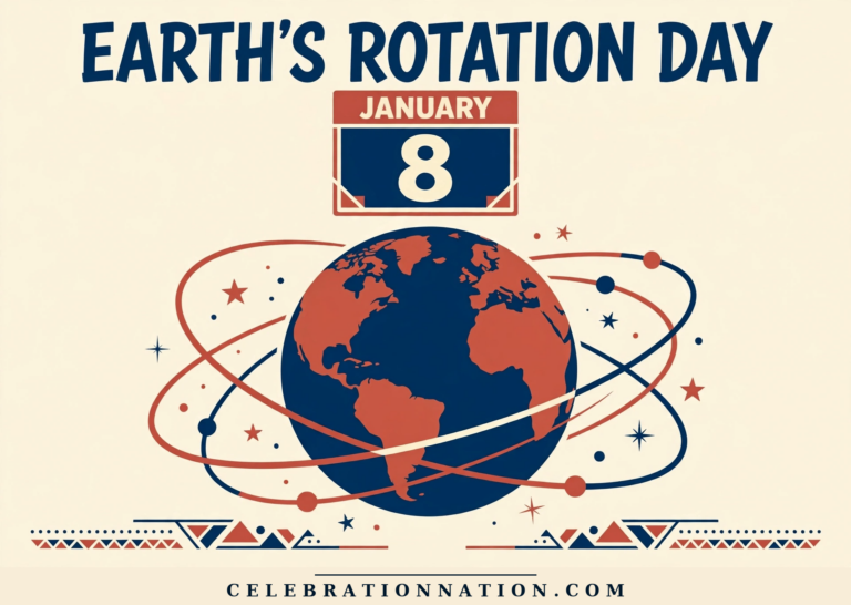 Earth’s Rotation Day poster