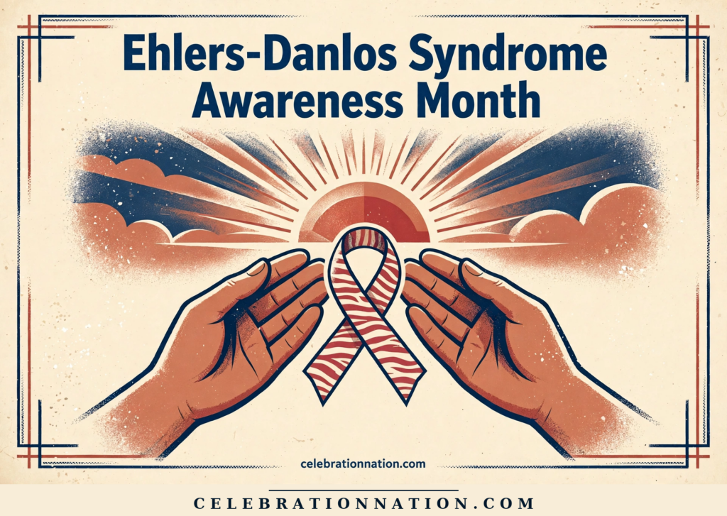 Ehlers-Danlos Syndrome Awareness Month poster