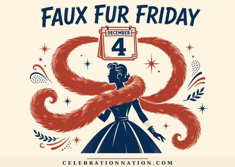 Faux Fur Friday poster