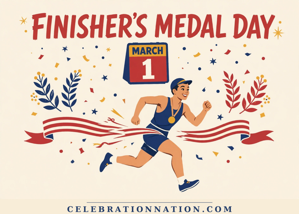 Finisher’s Medal Day poster