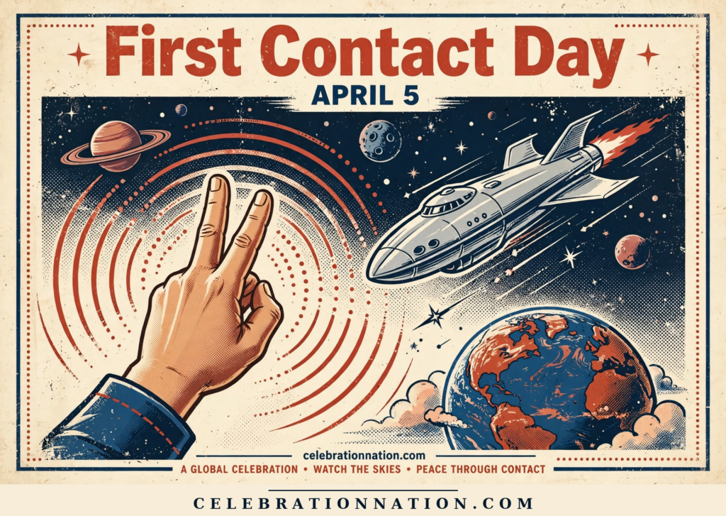 First Contact Day poster