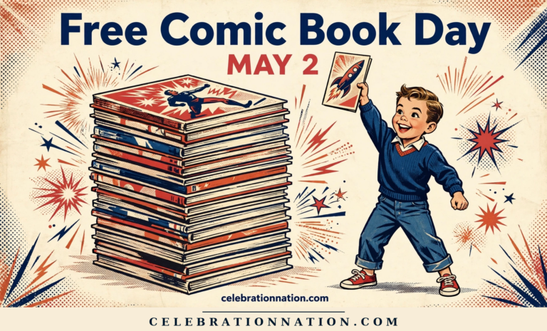 Free Comic Book Day poster