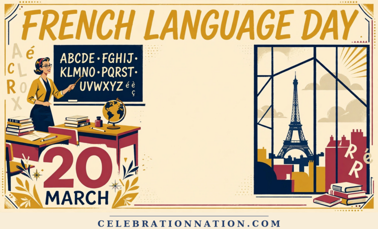 French Language Day poster