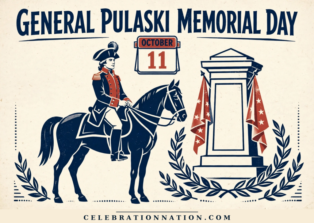 General Pulaski Memorial Day poster