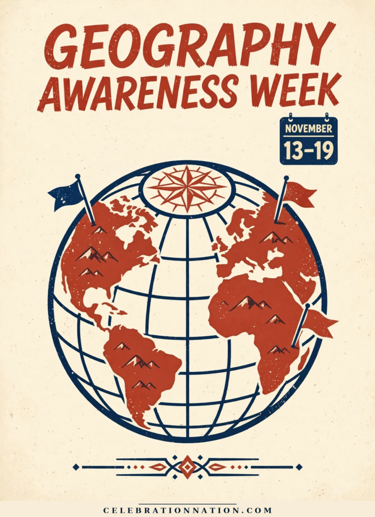 Geography Awareness Week poster