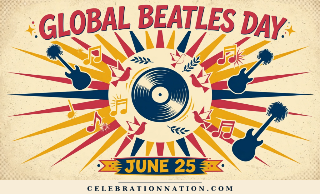 Global Beatles Day poster