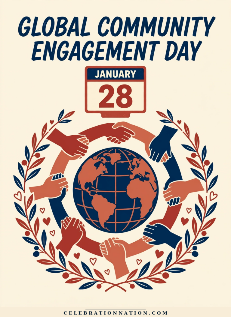 Global Community Engagement Day poster