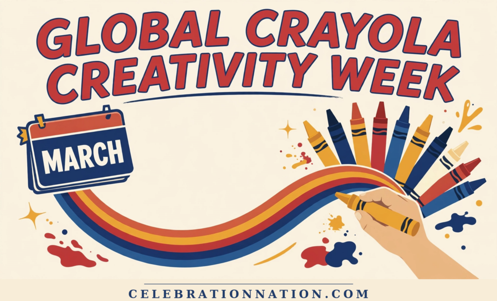Global Crayola Creativity Week poster