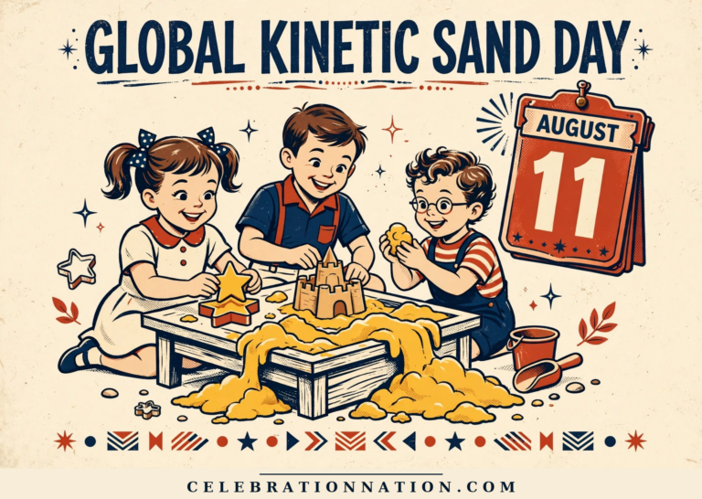 Global Kinetic Sand Day poster