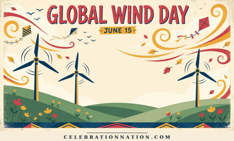 Global Wind Day poster