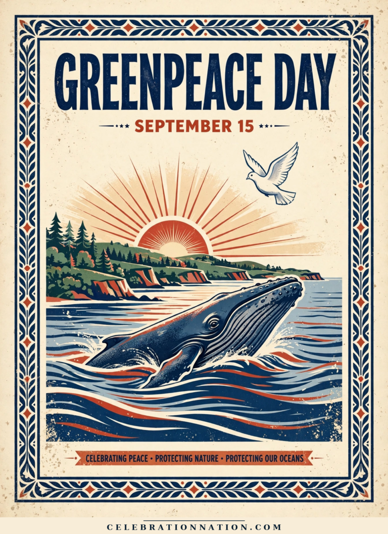Greenpeace Day poster