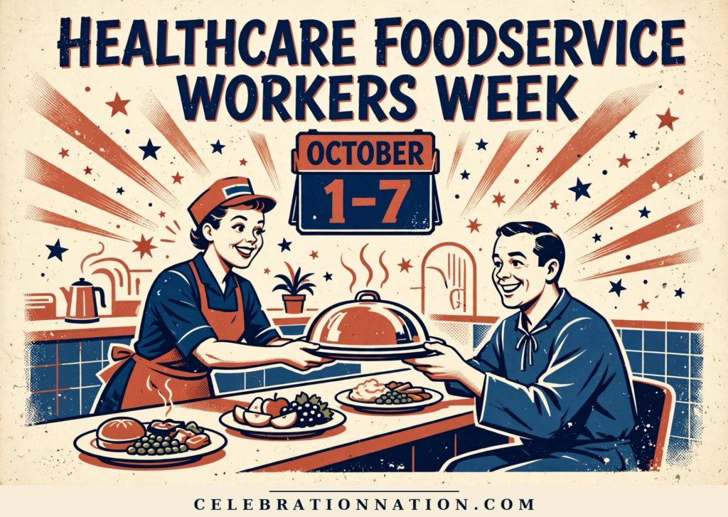 Healthcare Foodservice Workers Week poster
