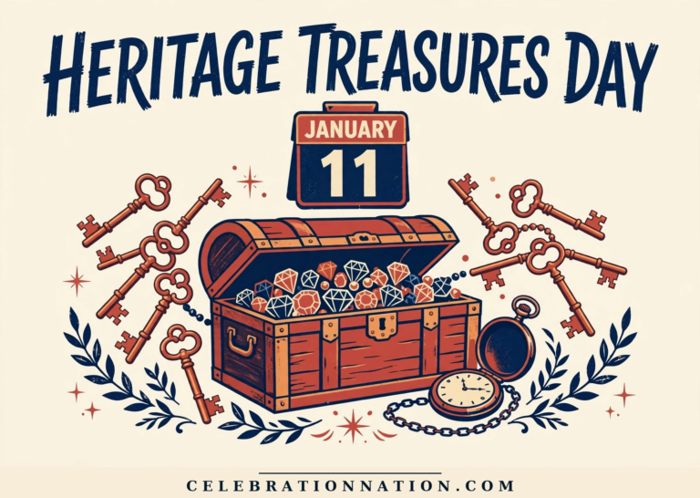 Heritage Treasures Day poster
