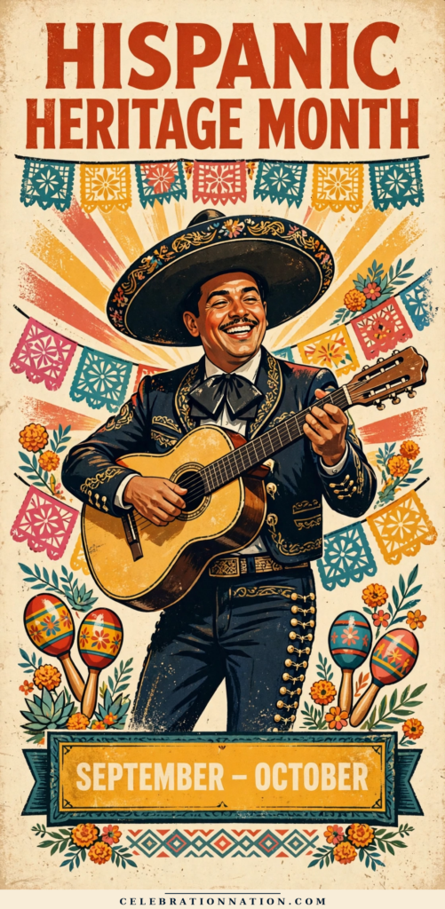 Hispanic Heritage Month poster