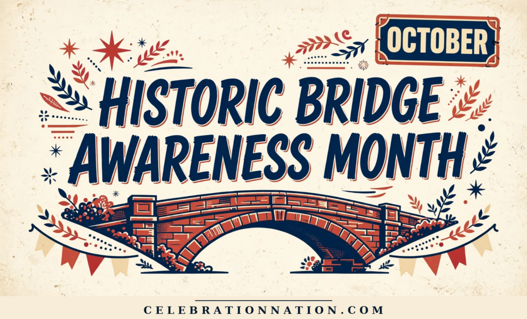 Historic Bridge Awareness Month poster