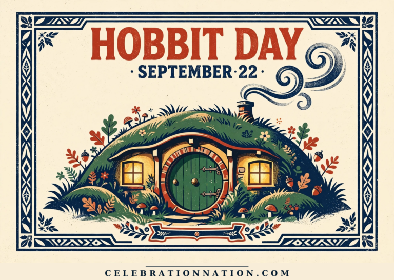 Hobbit Day poster
