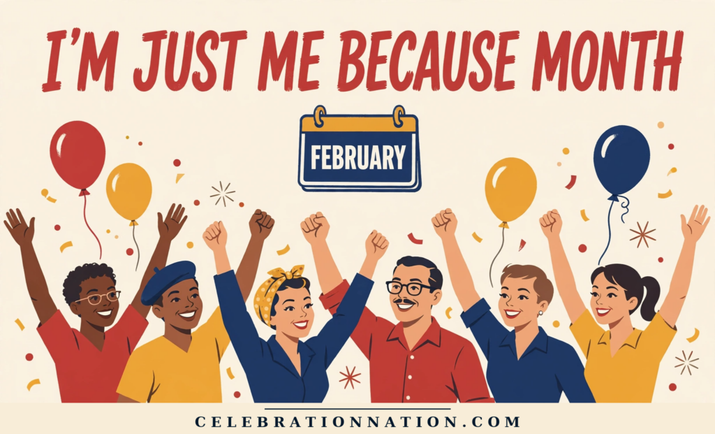 I’m Just Me Because Month poster