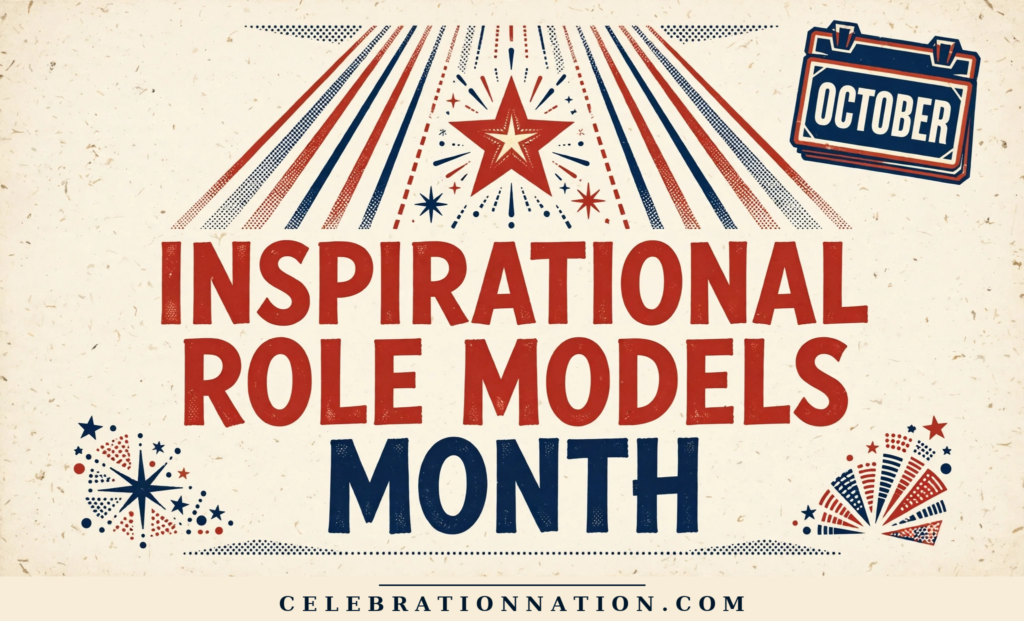 Inspirational Role Models Month poster