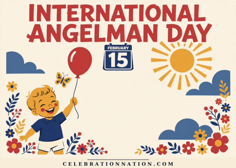 International Angelman Day poster