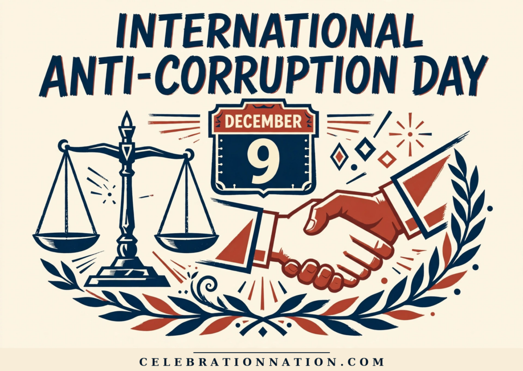 International Anti-Corruption Day poster