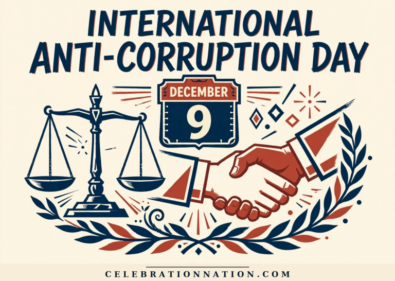 International Anti-Corruption Day poster