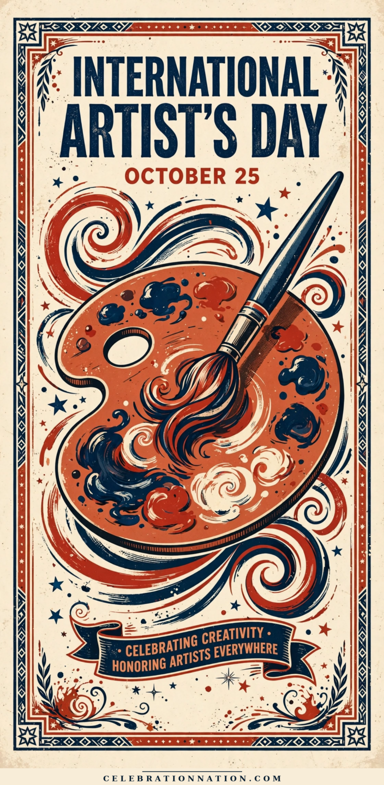 International Artist’s Day poster