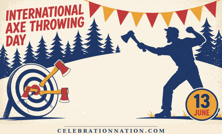 International Axe Throwing Day poster