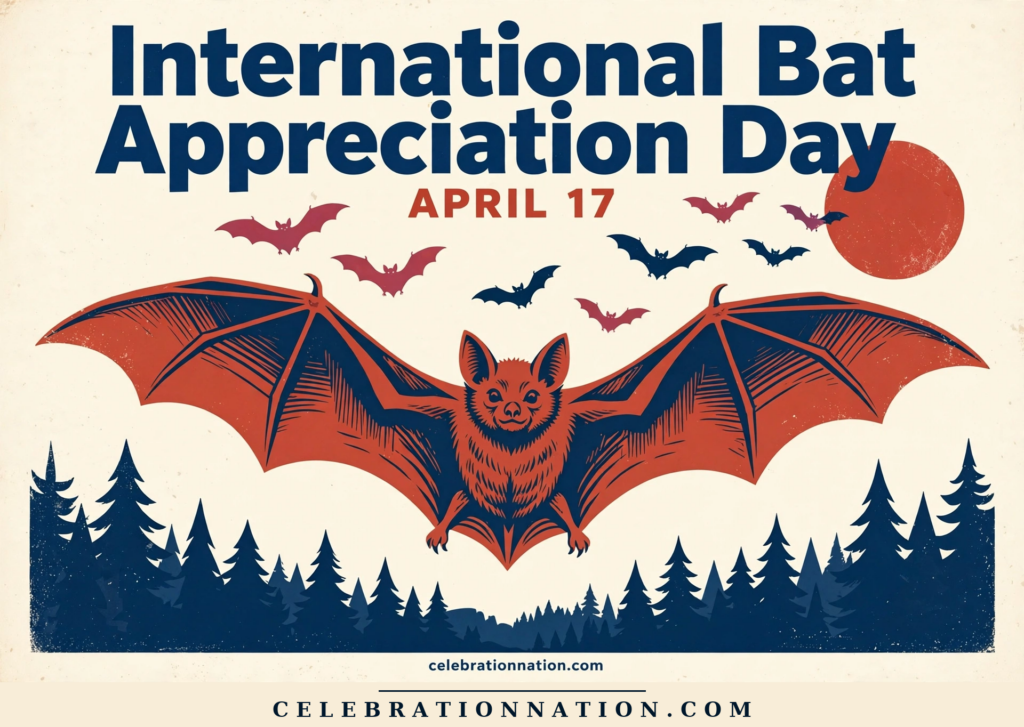 International Bat Appreciation Day poster