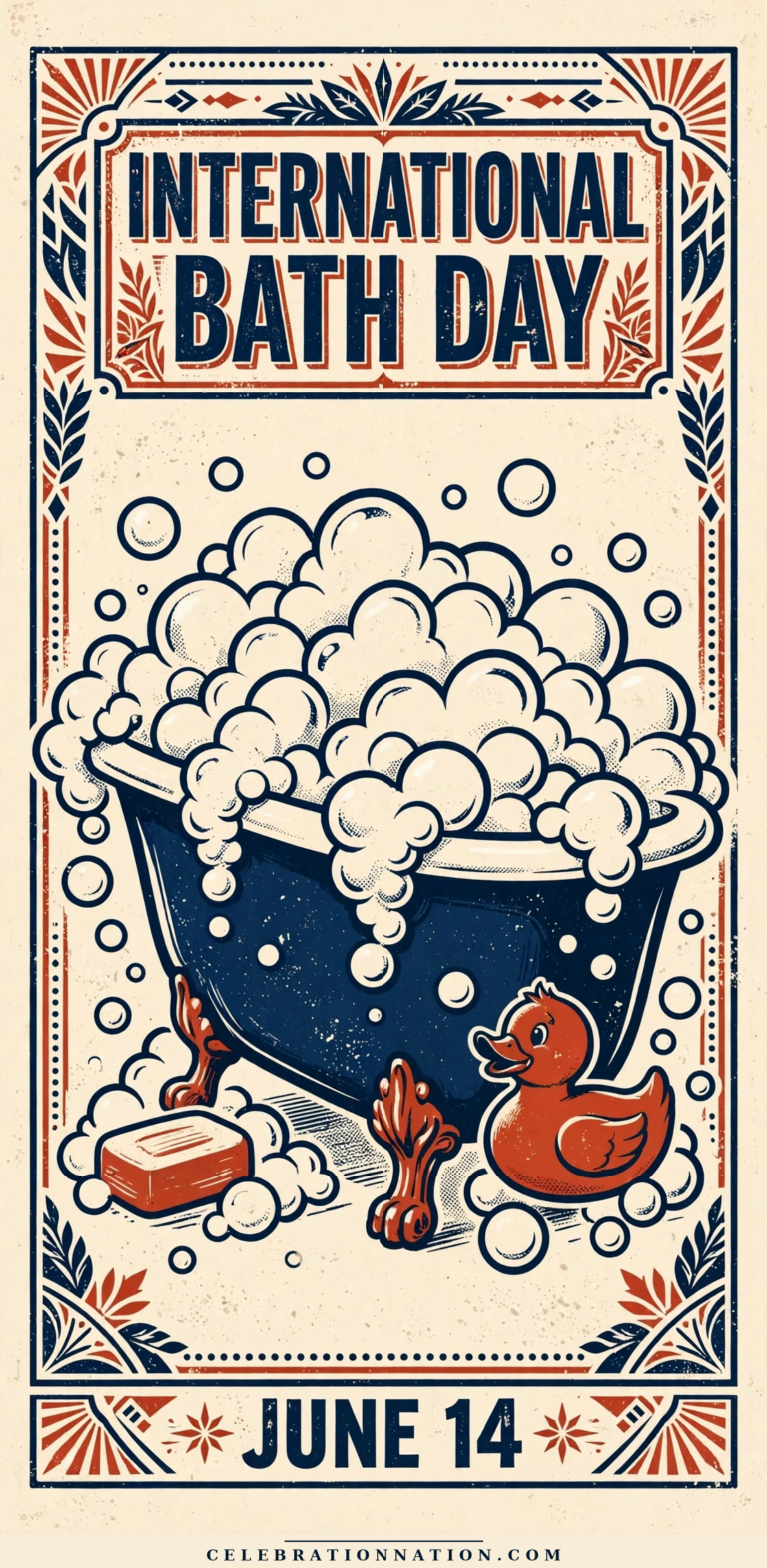 International Bath Day poster
