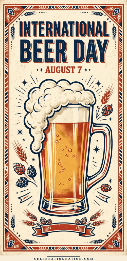 International Beer Day poster