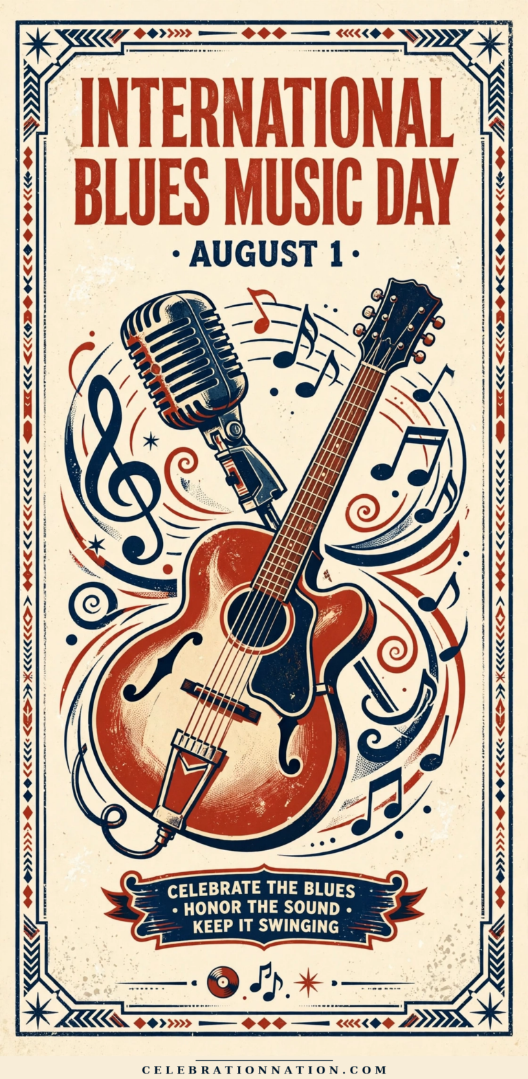International Blues Music Day poster