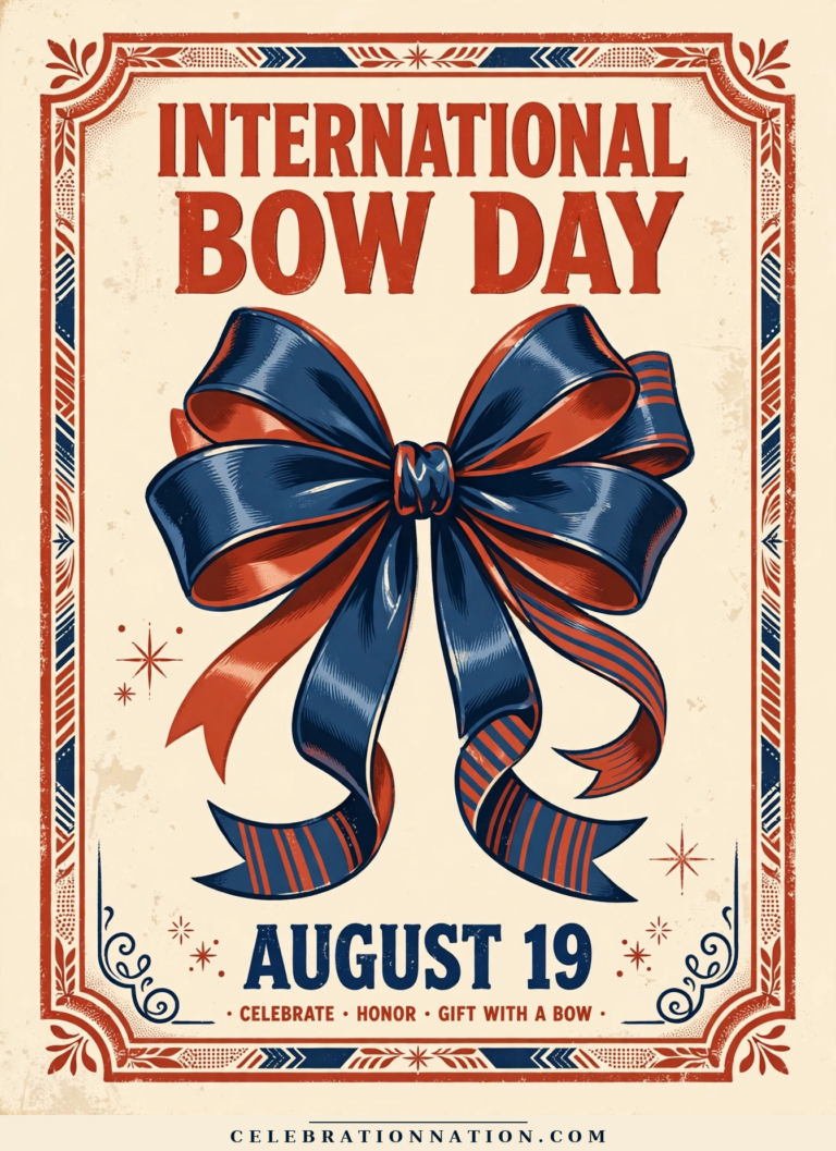 International Bow Day poster