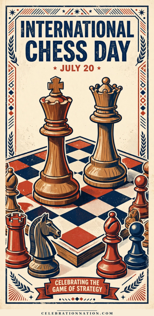 International Chess Day poster