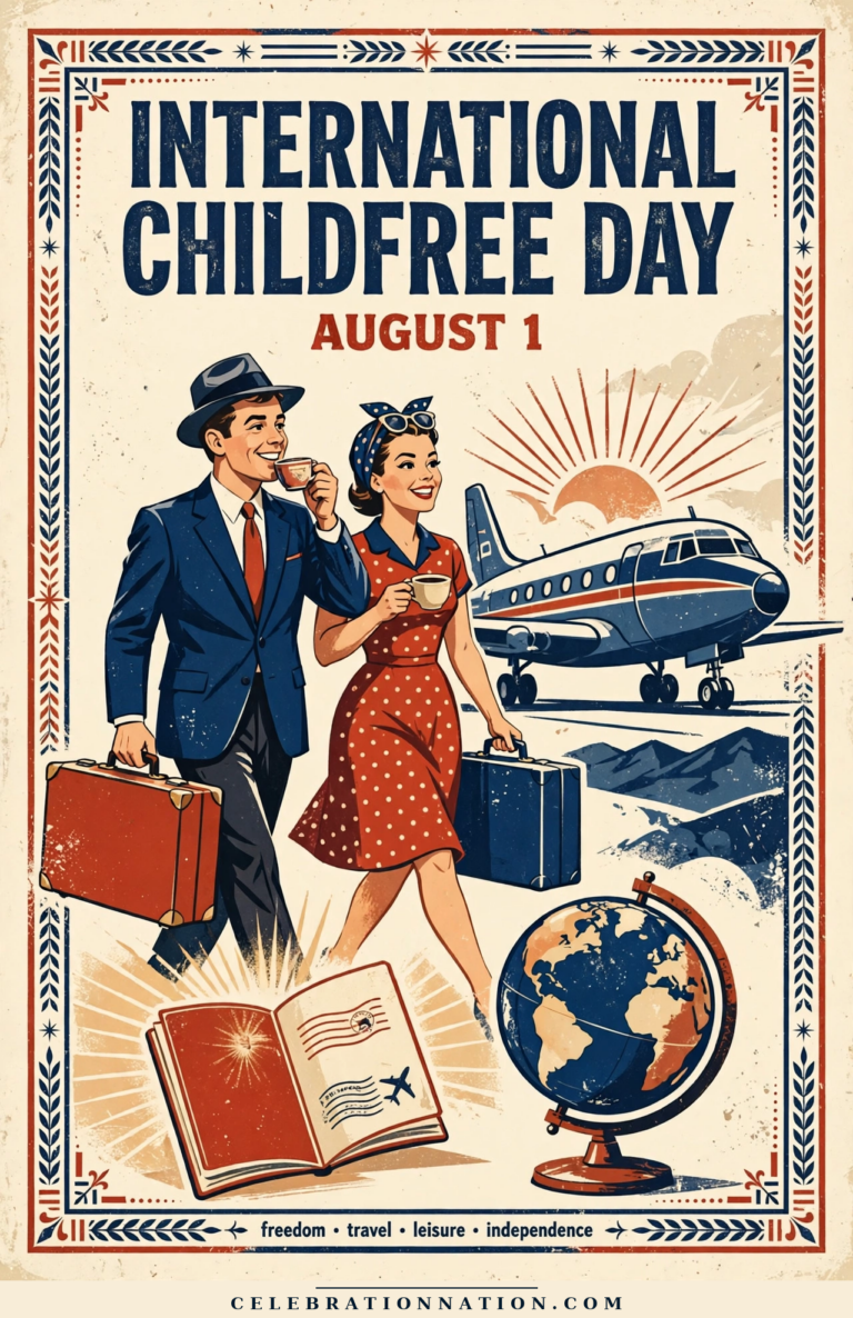 International Childfree Day poster