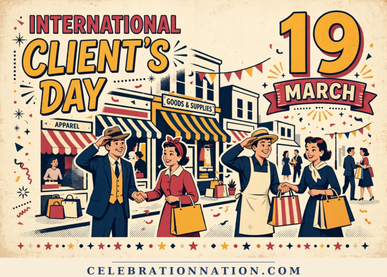 International Client’s Day poster
