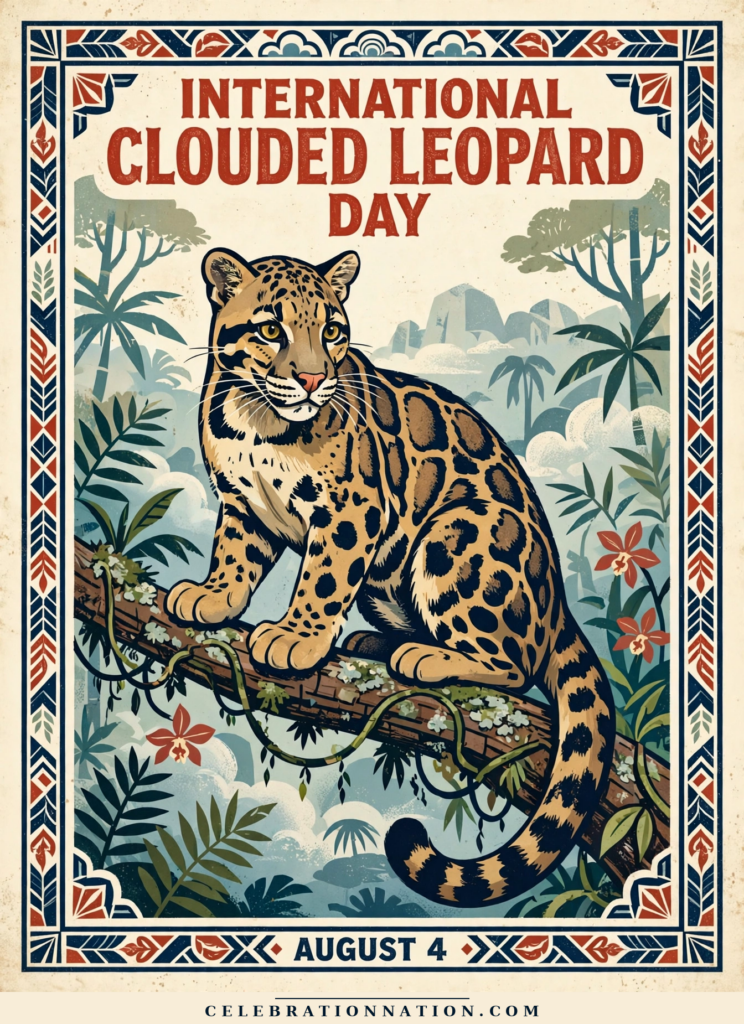 International Clouded Leopard Day poster