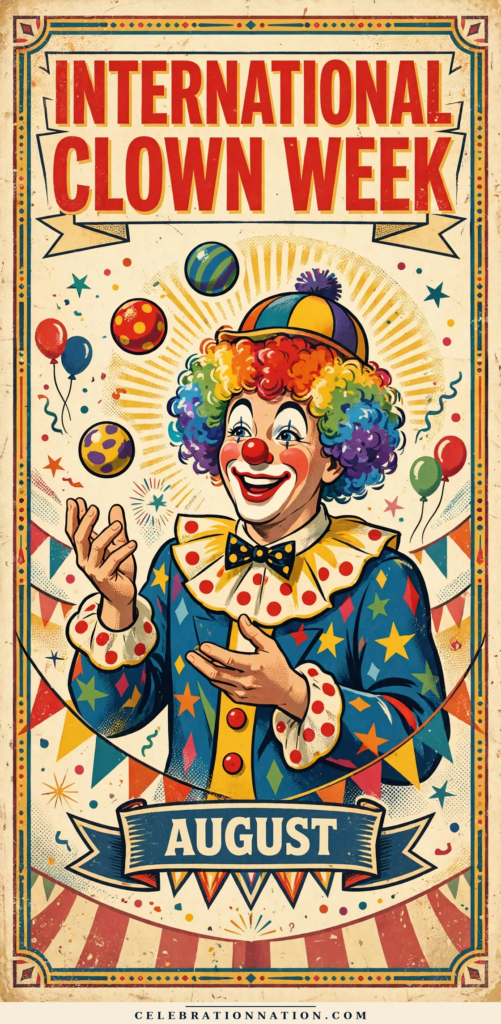 International Clown Week poster