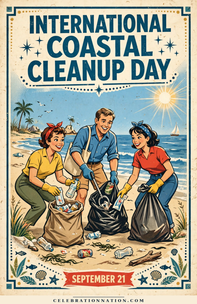 International Coastal Cleanup Day poster